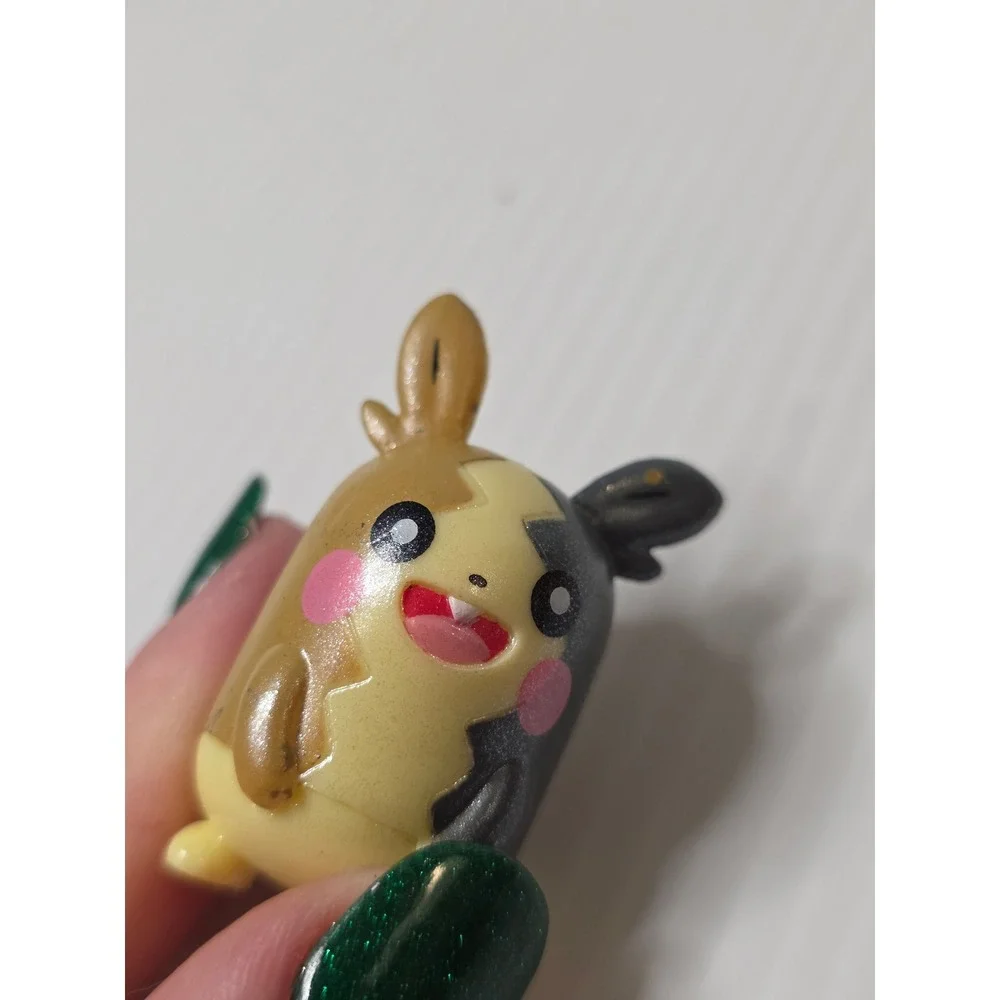 Pokemon Morpeko Figure‎ Mini Yellow Brown Good S5